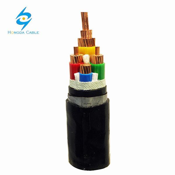 Cable Yjv-23 0.6/1kv 3*16+10mm2 Polyethylene (PE) Jacket Steel Tape Armoured Power Cable