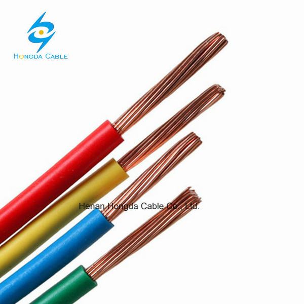 Ce Certificate PVC Insulated Copper H07V-R H07V-U H07V-K Wire Cable