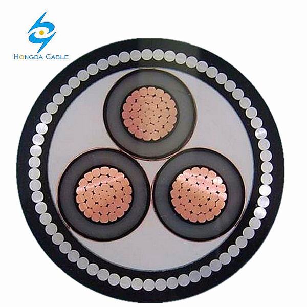 China 
                        Copper Aluminium XLPE Insulated PVC Sheath Electric Mv Power Cable
                      manufacture and supplier