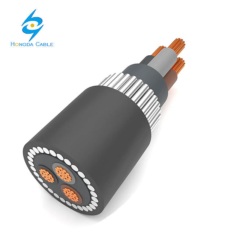 Copper Aluminum Conductor XLPE PVC Insulation 185mm 3 Core Steel Wire Armoured Swa Electrical Cable