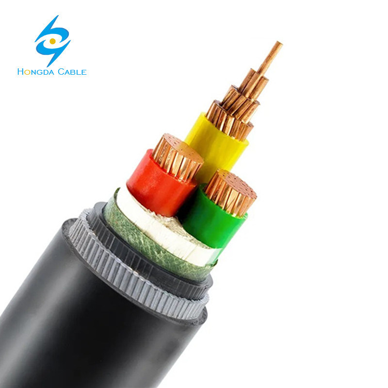 Copper Aluminum Conductor XLPE PVC Insulation 70mm 3 Core Steel Wire Armoured Swa Electrical Cable