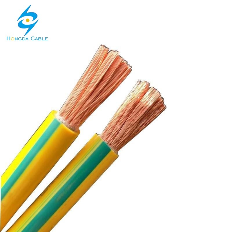 
                Copper Conductor PVC Insulated Kabel Grounding Building Wire Nyaf 16mm2
            