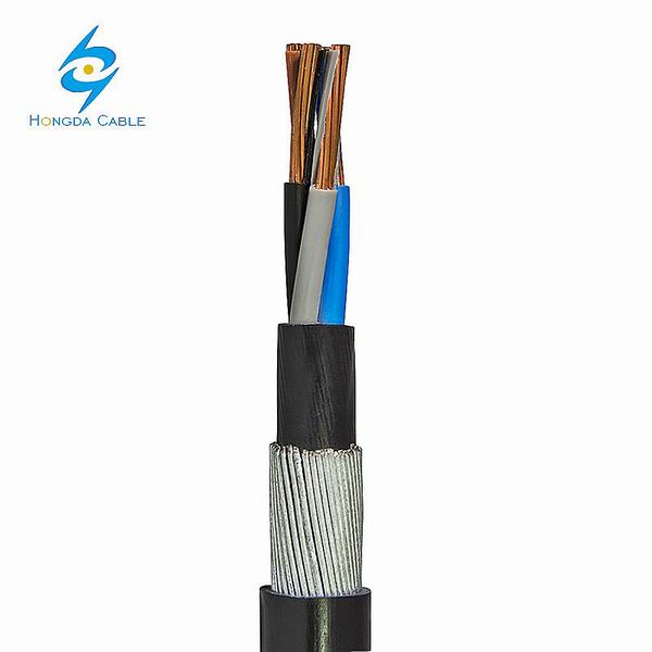 China 
                                 Condutores de cobre XLPE fio de aço Cabo Blindado AC 25mm 3 Core 0.6/1kv                              fabricação e fornecedor
