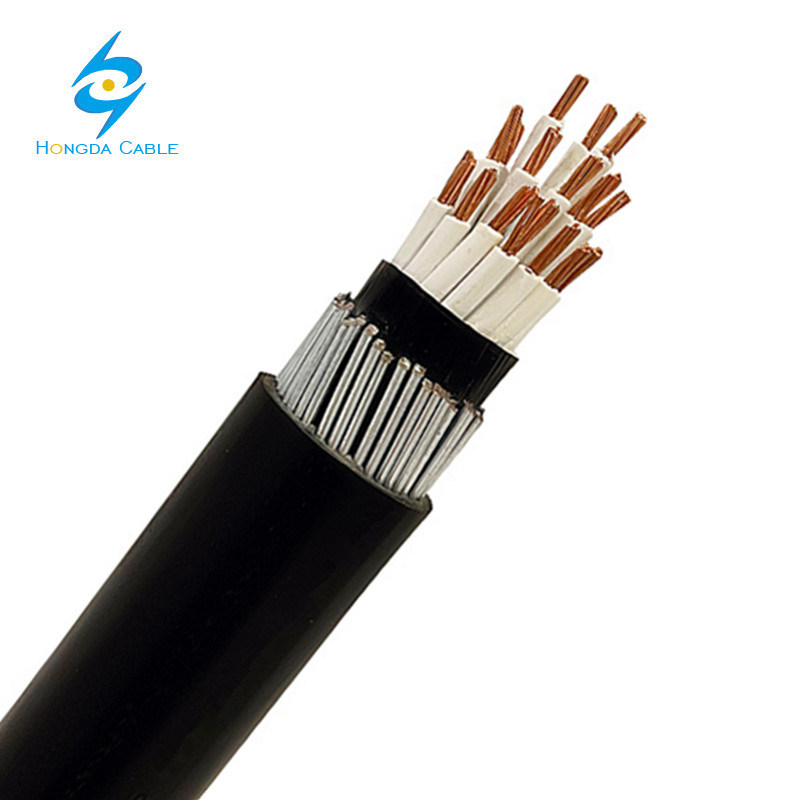 Китай 
                Медный изолированный управляющий кабель из ПВХ 1.5 мм 2,5 мм 19 сердечника Стальной бронированный кабель SWA
              производитель и поставщик