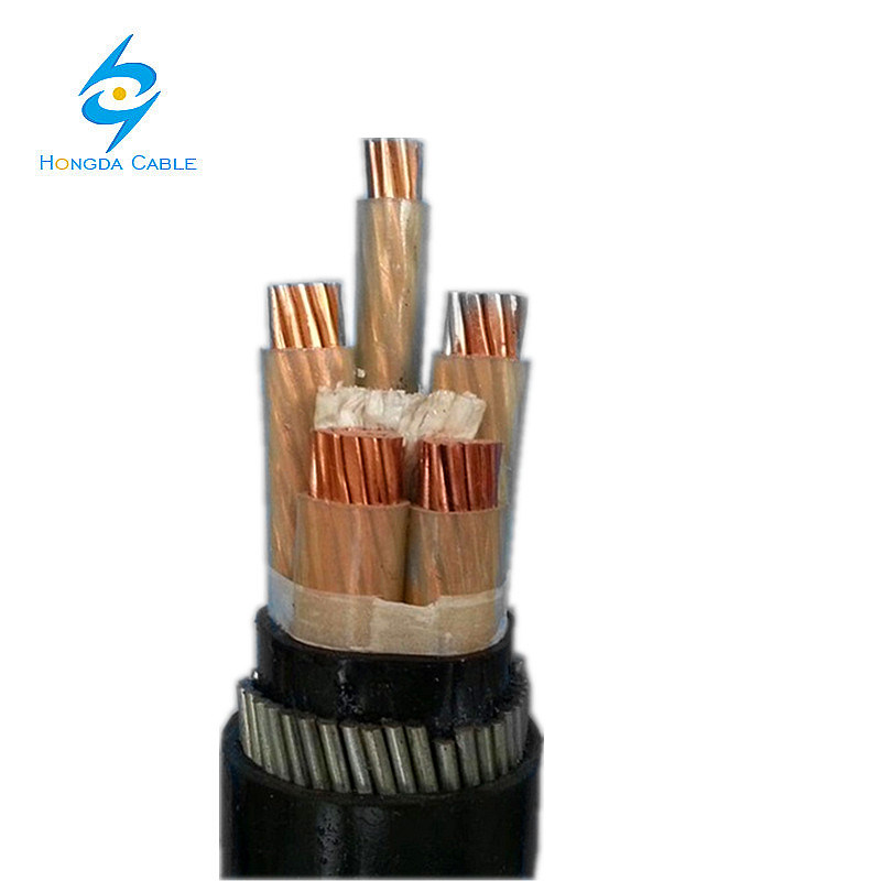 China 
                Copper XLPE PVC Insulation 70mm 95mm 120mm 5 Core Steel Wire Armoured Swa Electrical Cable
             on sale