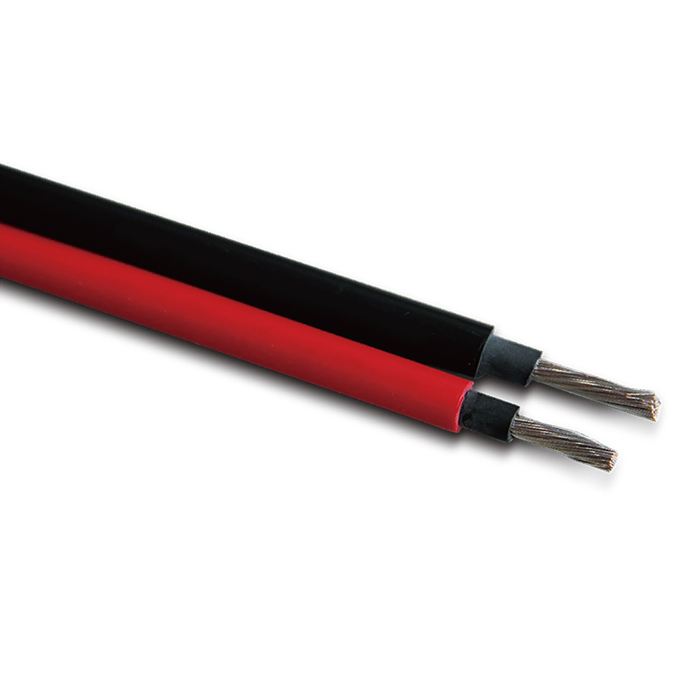 
                Двойной Core солнечной кабель 2X4sqmm 2X6sqmmred и черного цвета используется для солнечной электростанции ГРП 1169 Принят UL1581 проверку AC 600/1000V кабель солнечной энергии
            
