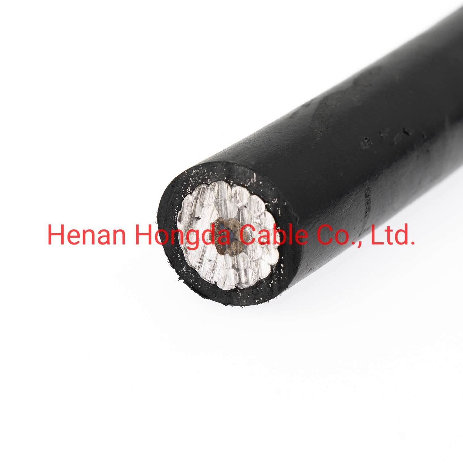 Duplex Cable ABC 4AWG 2AWG 1/0AWG XLPE Insulated Aerial Bundle Aluminum Conductor