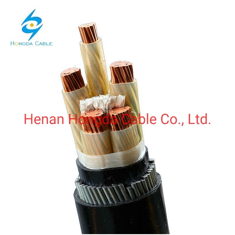 Chine 
                                 Duplex N2xoh XLPE 1kv 3x1x120 mm2 Nyy de câble en cuivre PVC trois Triple Core 8,89                              fabrication et fournisseur