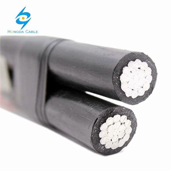 China 
                        Duplex Service Drop 6 AWG Electric Shepherd Aerial Bundled Cable
                      manufacture and supplier