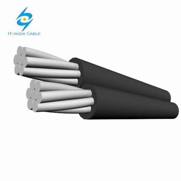 China 
                        Duplex Service Drop Aluminum Cable 2*6 AWG
                      manufacture and supplier