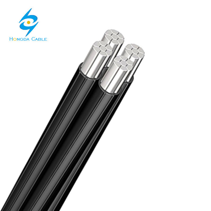 E-A2y HD626 S1 Aluminum Aerial Bundle Cable PE Insulated Overhead Line