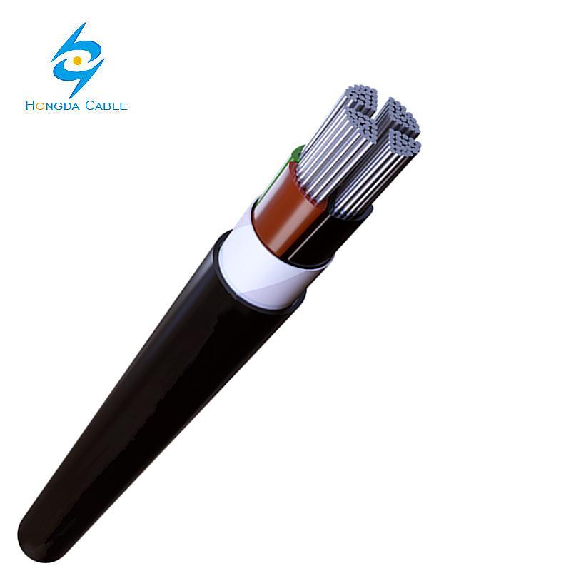 E-Ay2y Low Voltage PVC Insulation HDPE Outher Sheath Aluminum Underground Cable