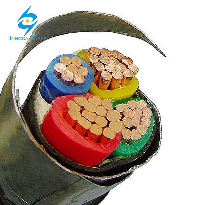 China 
                Cable eléctrico cobre Cu/XLPE/LSZH/Sta/Fr 4X10 5X4 Sqmm cinta de acero blindado 0,6/1kv
              fabricante y proveedor