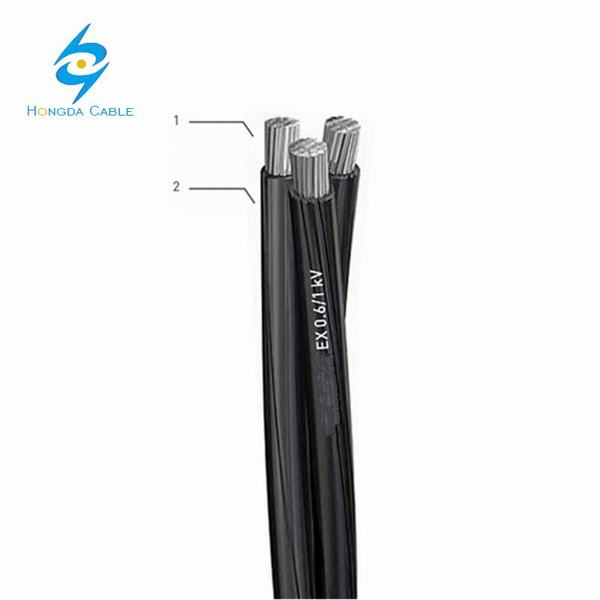 China 
                        Ex Cable 0.6 1kv XLPE Aerial Bundled Cable Overhead Power Lines
                      manufacture and supplier