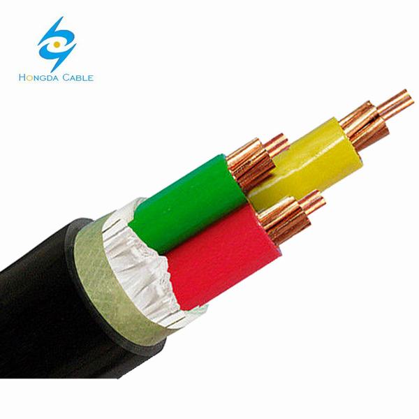 Fire Resistant PVC Underground Copper Industrial Electrical Cable and Wire 3 X 25mm2