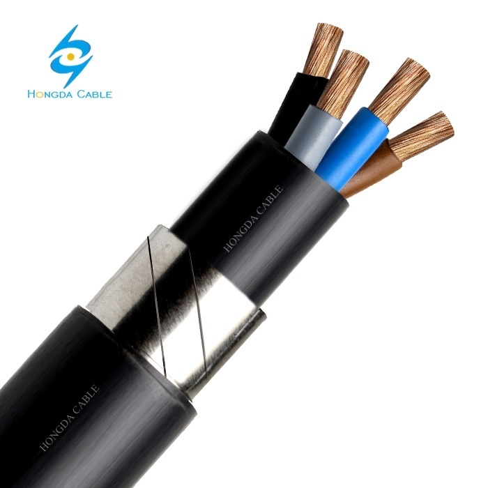 Flame Retardant Cable Steel Tape Armoured Flexible Copper Electric Cable Rvfv-K Rvfav-K