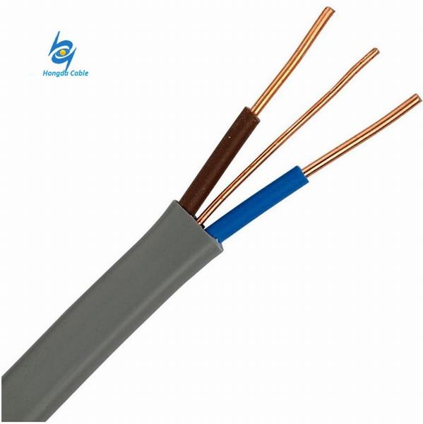 China 
                        Flat Cable, Building Wire Twin and Earth PVC Electrical Wire Cable
                      manufacture and supplier