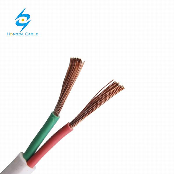 Китай 
                                 Гибкая Купер провод с изоляцией из ПВХ полихлорвиниловая оболочка плоский кабель техническая спецификация кабеля                              производитель и поставщик