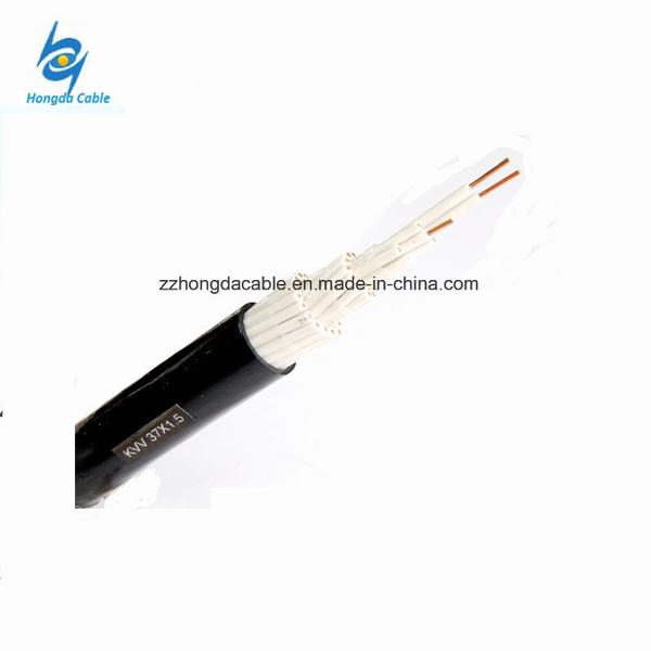 China 
                                 Cable de cobre flexible aislados en PVC y enfundados H05VV5-F El Cable de control                              fabricante y proveedor