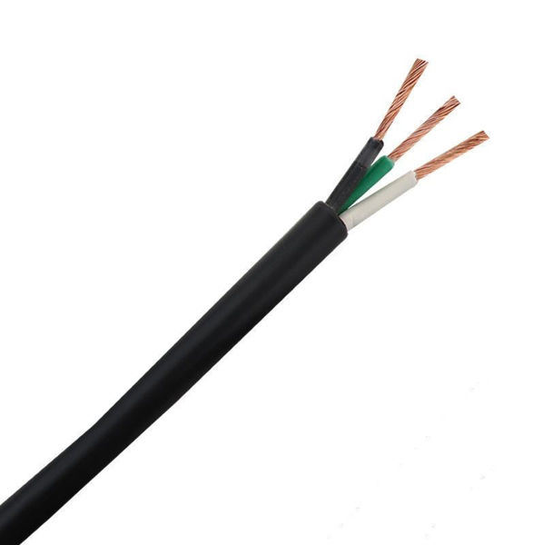 
                Câble flexible THHN multiconducteur isolant thermoplastique Nylon Tsj Tsj-N. 3X12 AWG 600 V.
            