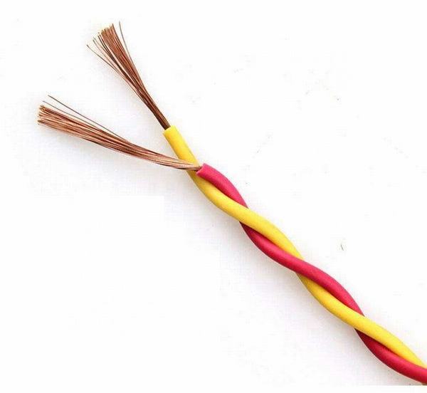 China 
                                 Fio elétrico de trançado duplo flexível flexíveis de PVC com isolamento do fio eléctrico fio eléctrico                              fabricação e fornecedor