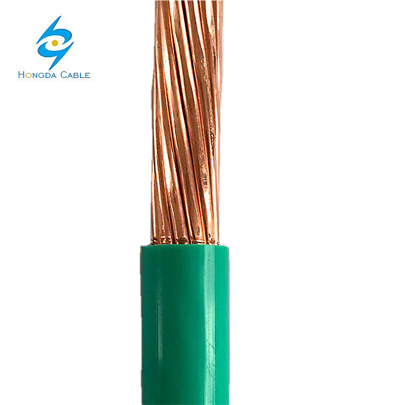 China 
                Grounding Yellow/Green 35sqmm 2AWG Earth Cable H07V-U H07V-R 450/750V
              manufacture and supplier