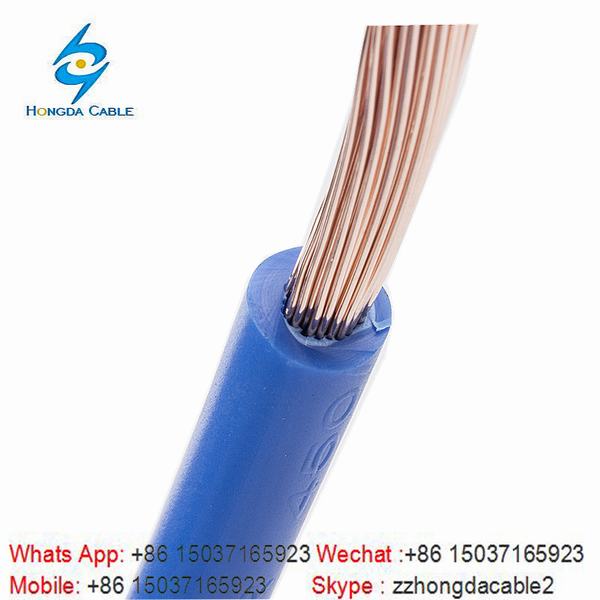 
                                 H07V-K de cable eléctrico de 1,5 mm2 de 2,5 mm2 4mm2 6mm2                            