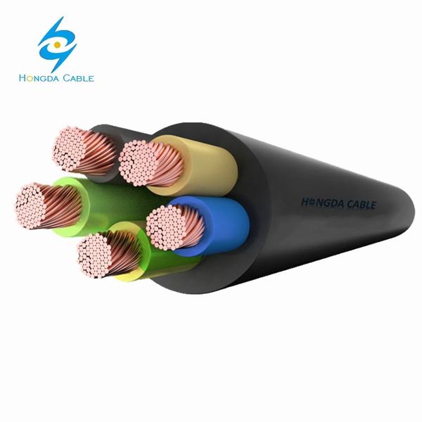China 
                        Harmonised Heavy Duty Trailing Flexible Rubber Cable H07rn-F
                      manufacture and supplier