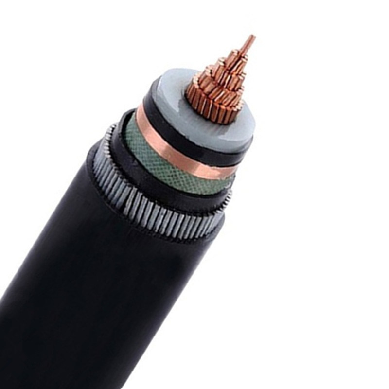Hv 15kv Single Core 300mm Copper Cable Price Armored Power Cable XLPE 133% Insulation