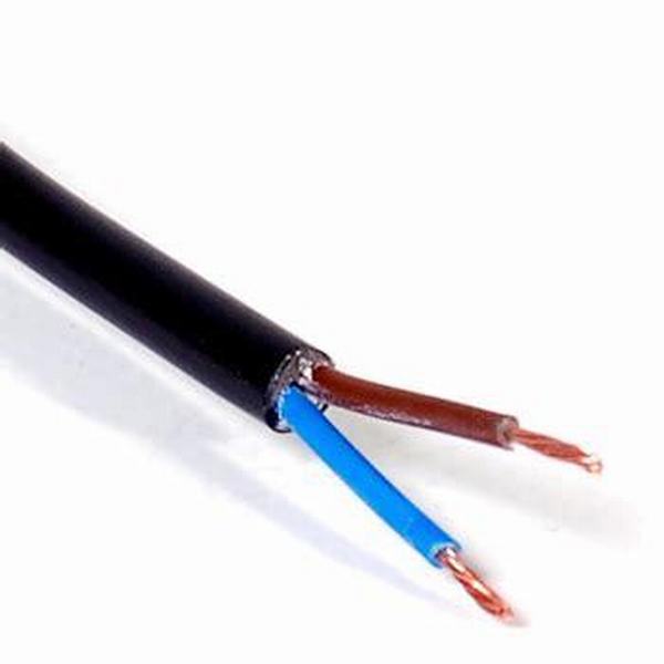 
                                 IEC 60502-1 0.6/1kv Conductor de cobre aislados con PVC, recubierto de PVC de 2 Núcleos de cable de alimentación Nyy                            