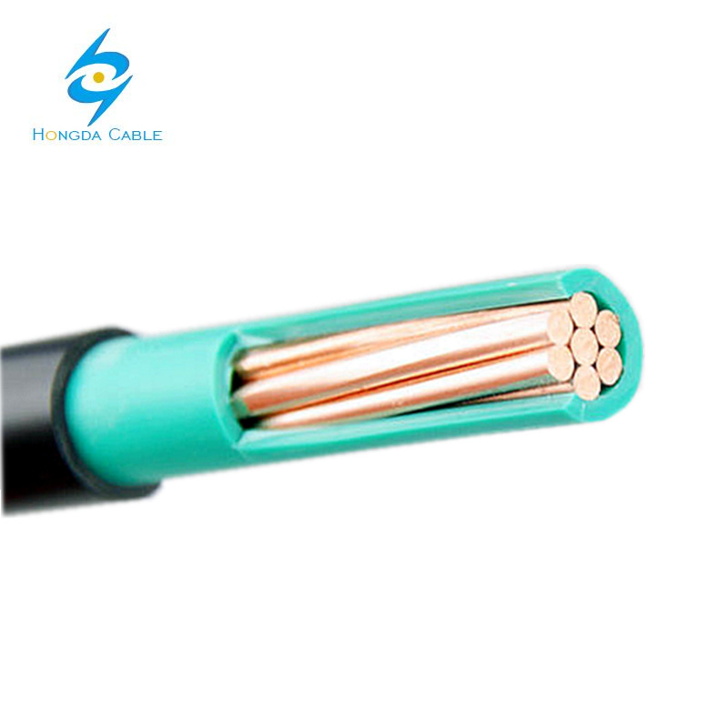 
                Câble cuivre multibrins PVC 1X25mm standard CEI XLPE Nyy Câble simple conducteur N2xy Yjy Yjv
            