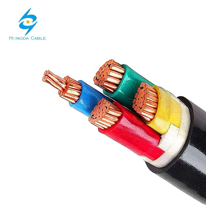 
                Baja tensión 0,6/1kV XLPE PVC cable eléctrico de cobre N2xy NYY 3X240+1X120 mm2
            