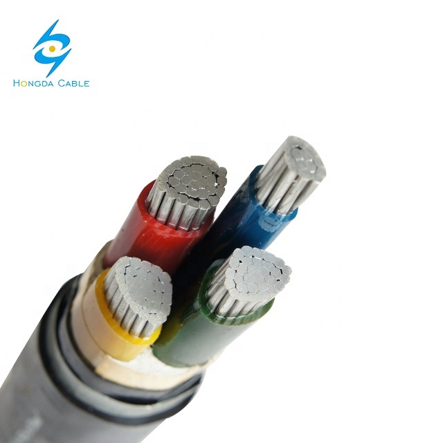 Low Voltage 4X35mm2 Aluminum PVC/XLPE Insulated Power Cable