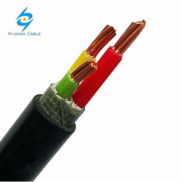 China 
                                 Cabo de alimentação DC de baixa tensão do cabo elétrico com bainha de PVC , fio 3 x 25mm2                              fabricação e fornecedor