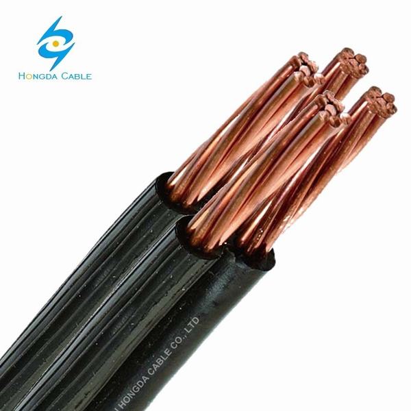 China 
                        Low Voltage Twisted 4X16mm2 NF2X Service Cable for Overhead Line
                      manufacture and supplier