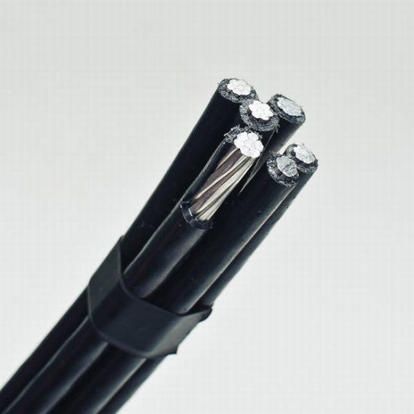 China 
                        Low Voltage Twisted-Pair 4 Core XLPE Insulated Aluminum LV-ABC 4X50 Cable
                      manufacture and supplier