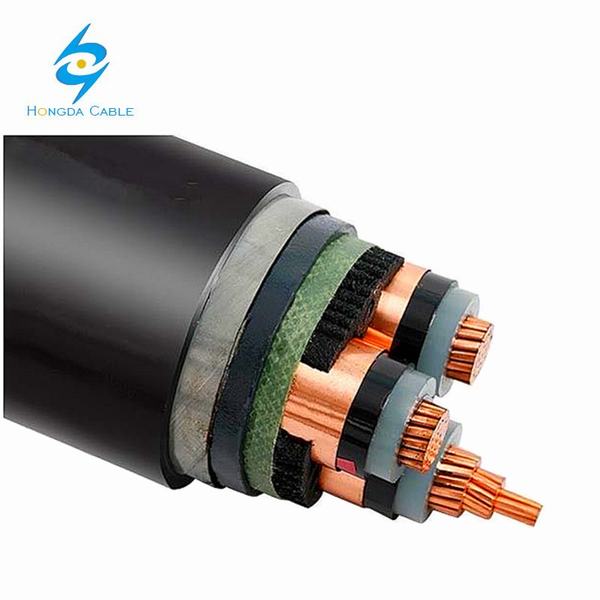 China 
                                 Blindados aislamiento XLPE de media tensión del cable de alimentación                              fabricante y proveedor