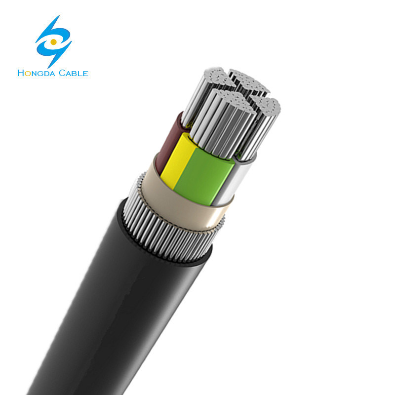 
                Na2xry aluminio XLPE Swa PVC Swa alambre de acero blindado subterráneo Cable
            