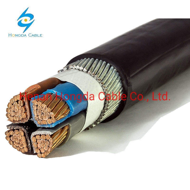 Na2xy-J Nyy-J 4X95 mm2 4X50 mm2 0.6/1 Kv XLPE PVC Insulated Power Cable