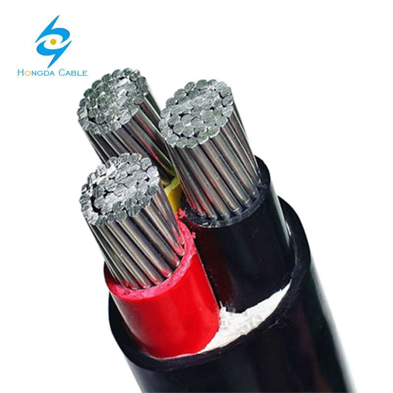 
                4 cable de alimentación de aluminio Nayy 35 4*50 4*70 4*95 4*120*Na2xy
            