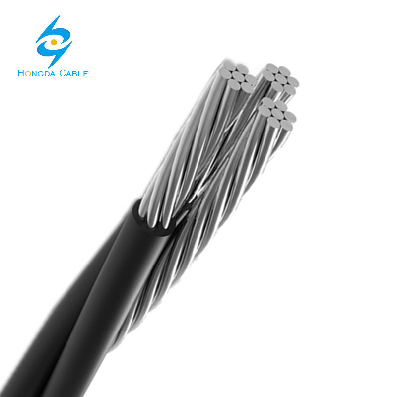 Ns75/Ns90 Triplex Unjacketed Full Neutral Overhead Neutral Supported Cable