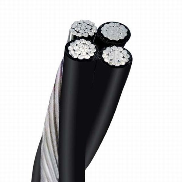 Overhead Application and Aluminum Conductor Material ABC Cable 3+1 Core