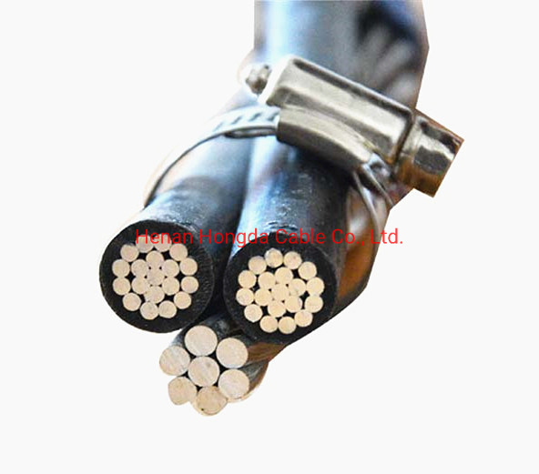 China 
                Overhead Triplex Service Drop Cable 6AWG 4AWG 2AWG
              manufacture and supplier
