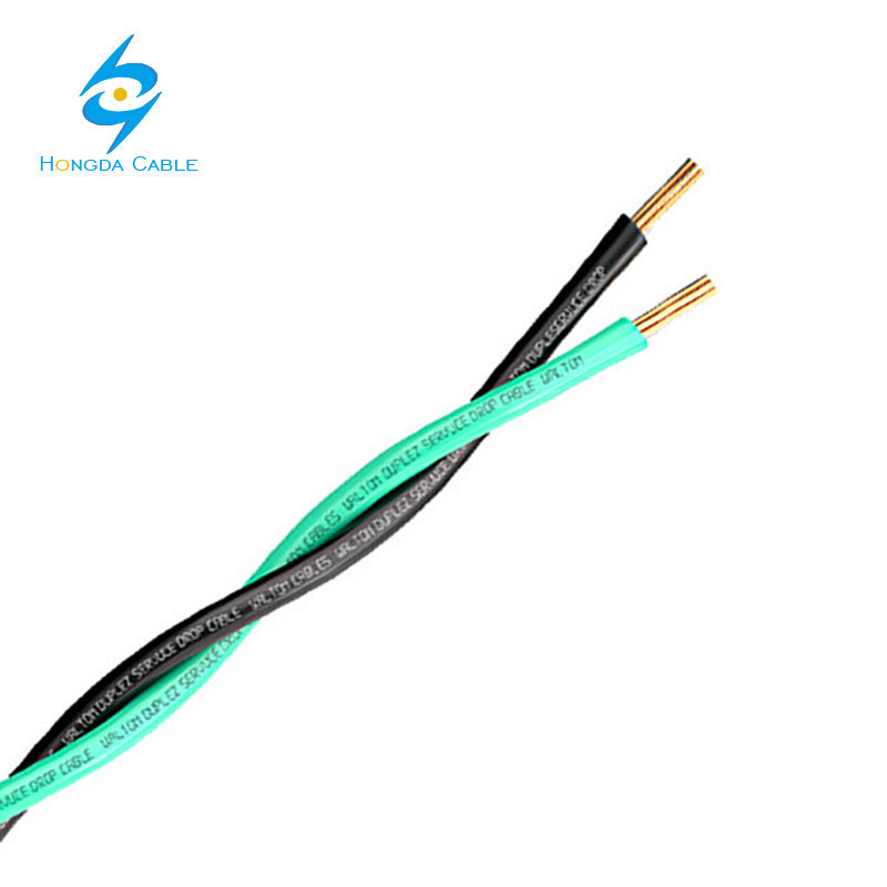 China 
                PVC Insulated Drop Service Wire Cable DV
              manufacture and supplier