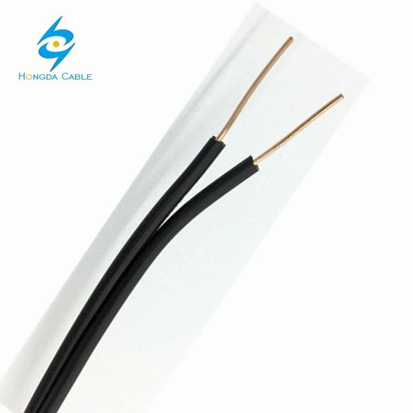 
                                 Memoria isolata PVC 2 del cavo di goccia del telefono del collegare di goccia 0.71mm                            