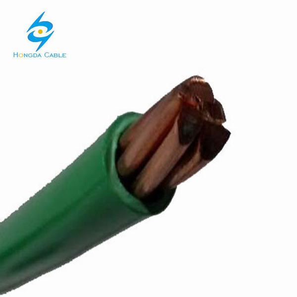China 
                        PVC Insulated Green Color Ground Cable Insulated Copper Cable
                      manufacture and supplier