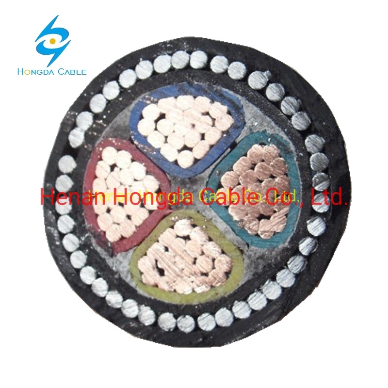 PVC Insulated Low/High/ Voltage PVC PE Sheathed Copper/ Aluminum Power Electric XLPE Cable