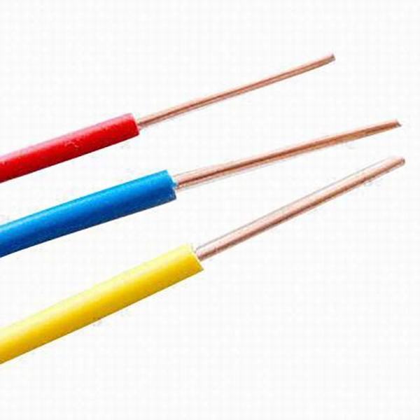 Chine 
                                 Isolation en PVC non câbles gainés 4mm2 le fil électrique                              fabrication et fournisseur