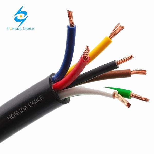 China 
                        PVC Self-Extinguishing and Flame Retardant 3X2.5mm, 3X1.5mm H05VV-F Flexible Cable
                      manufacture and supplier