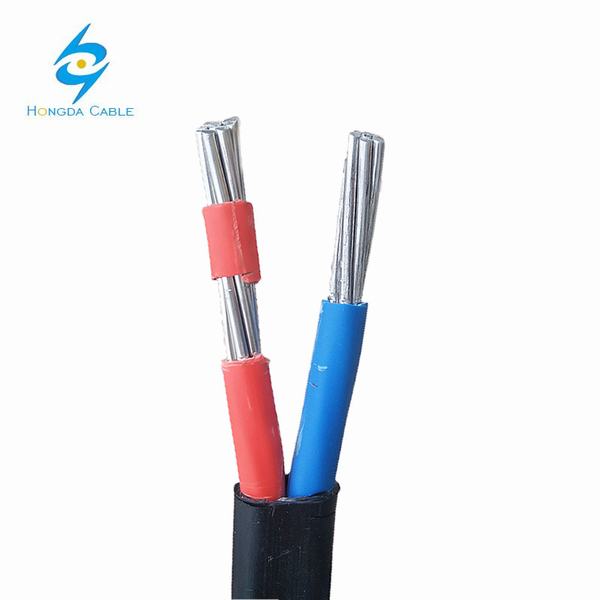 Chine 
                                 Câble d'alimentation avec isolation XLPE PVC 2X16MM2 Henan fil PVC Aluminium                              fabrication et fournisseur